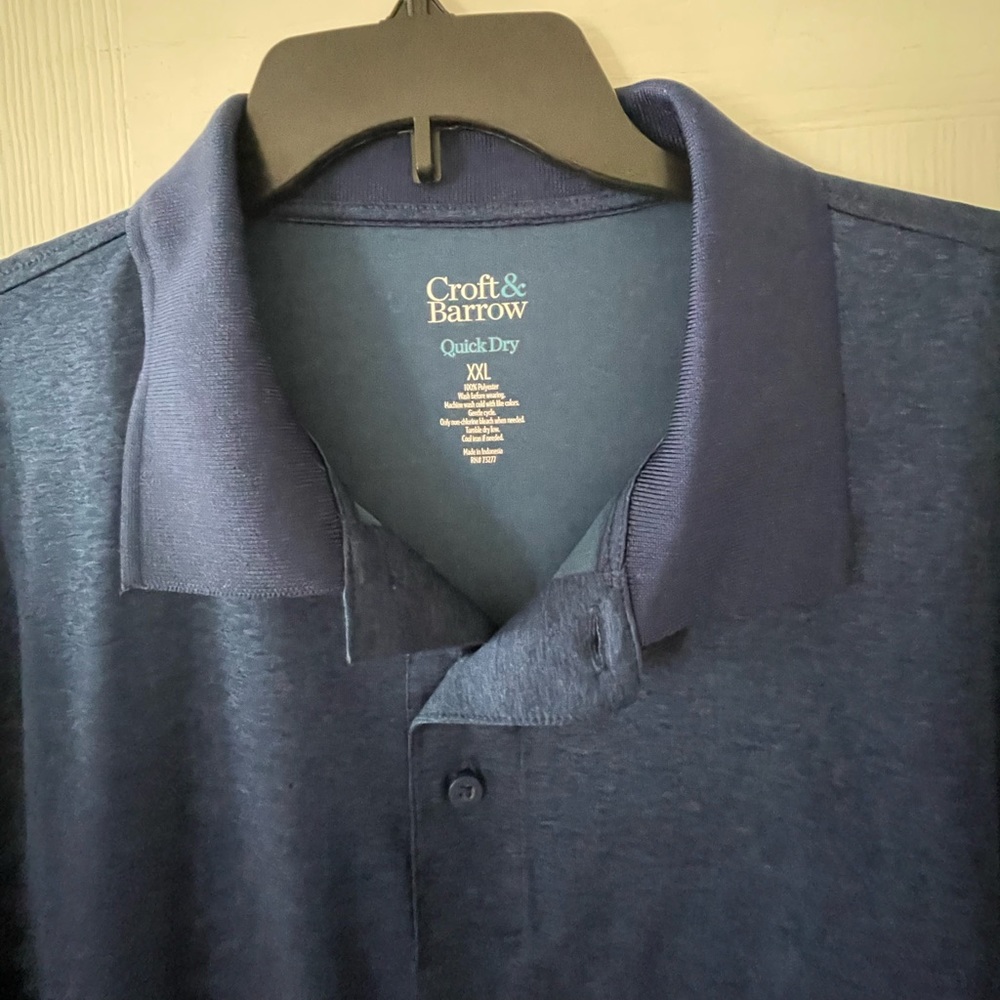 Croft and Borrow quick dry fit polo shirts